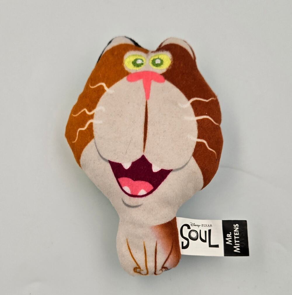 2020 McDonald's Happy Meal Disney Pixar Soul Mr. Mittens #2 Plush Cat Toy